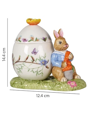 Figura decorativa de conejo Conejo Villeroy & Boch Bunny Tales de porcelana