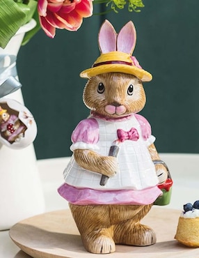 Figura decorativa de conejo Conejo Villeroy & Boch Bunny Tales de porcelana