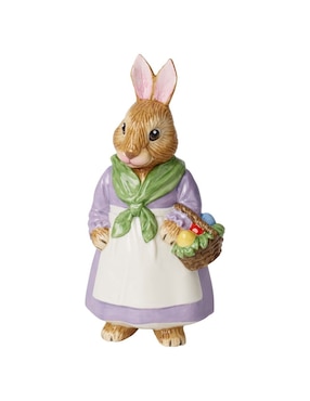 Figura decorativa de conejo Conejo Villeroy & Boch Bunny Tales de porcelana