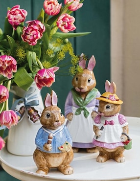 Figura decorativa de conejo Conejo Villeroy & Boch Bunny Tales de porcelana