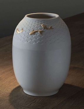 Jarrón Lladró Koi de porcelana