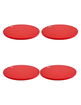 Set de portavasos Baccarat Octogone 4 piezas