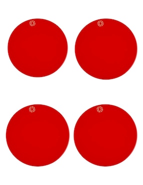Set de portavasos Baccarat Octogone 4 piezas