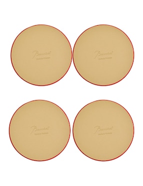 Set de portavasos Baccarat Octogone 4 piezas