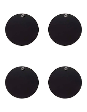 Set de portavasos Baccarat Octogone 4 piezas