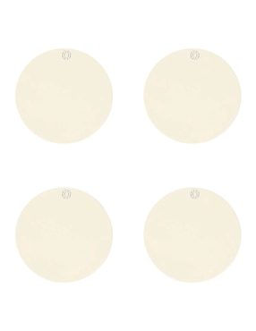 Set de portavasos Baccarat Octogone 4 piezas