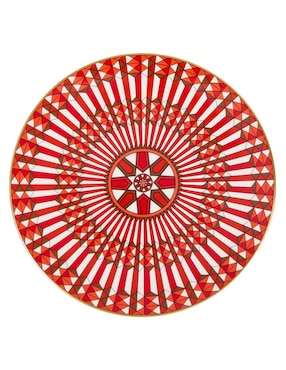 Plato pan Baccarat Arcadia de porcelana