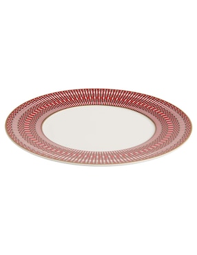 Set platos trinche Baccarat Arcadia de porcelana 2 piezas
