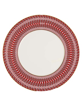 Set platos trinche Baccarat Arcadia de porcelana 2 piezas