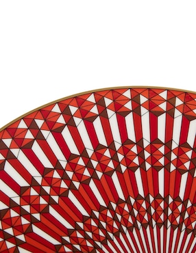 Plato base Baccarat Arcadia de porcelana