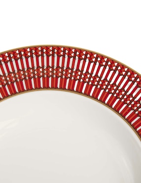 Plato sopa Baccarat Arcadia de porcelana 2 piezas
