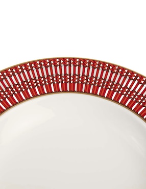 Plato sopa Baccarat Arcadia de porcelana 2 piezas