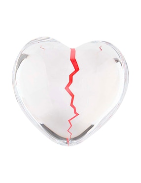 Figura decorativa de corazón Baccarat Coeur de cristal