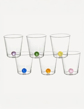 Imagen de producto Set de vasos para agua Waww La Table India Mahdavi con 6 piezas