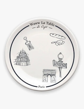 Imagen de producto Plato ensalada Waww La Table de porcelana