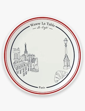 Imagen de producto Plato trinche Waww La Table Paris de porcelana
