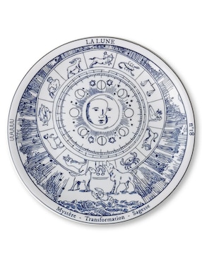 Set de platos trinche Waww La Table Tarot de porcelana 4 piezas