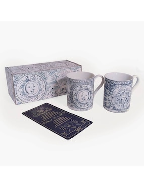 Set de tazas clásica Waww La Table Tarot 2 piezas