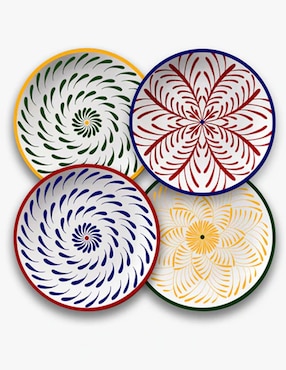 Set platos Waww La Table Bazaar de cerámica 4 piezas