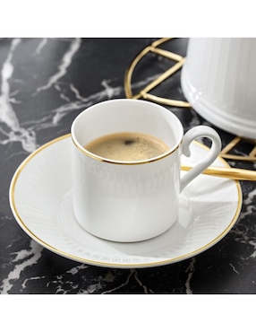 Plato para taza Villeroy & Boch Chateau Septfontaines de porcelana