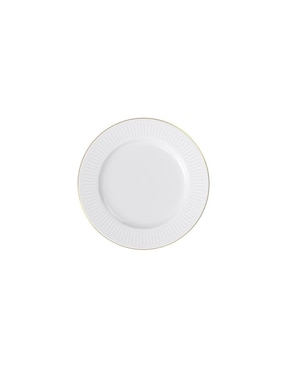 Plato base Villeroy & Boch Chateau Septfontaines de porcelana