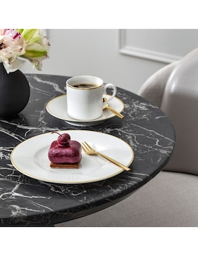 Plato postre Villeroy & Boch Chateau Septfonataines de porcelana