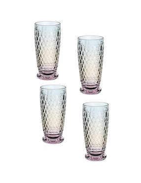 Set de vasos Highball Villeroy & Toch Boston de vidrio con 4 piezas