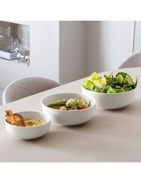 Ensaladera Villeroy & Boch Afina de porcelana