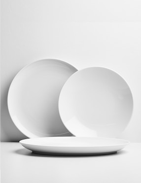 Platón Noritake FUSION de porcelana