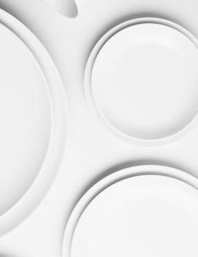 Plato ensalada Noritake FUSION de porcelana