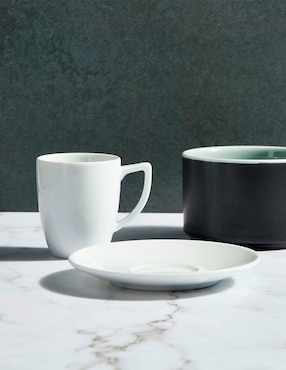 Plato para taza Noritake FUSION de porcelana