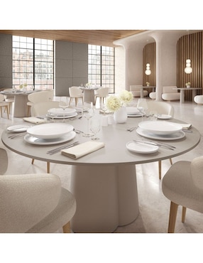 Plato base Villeroy & Boch Afina de porcelana