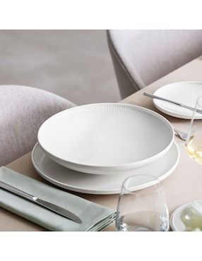 Plato hondo Villeroy & Boch Afina de porcelana