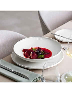 Plato hondo Villeroy & Boch Afina de porcelana