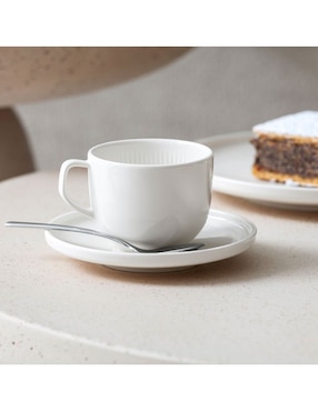 Plato para taza Villeroy & Boch Afina de porcelana