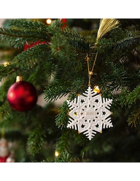 Ornamento navideño copo de nieve Villeroy & Boch Christmas Classics