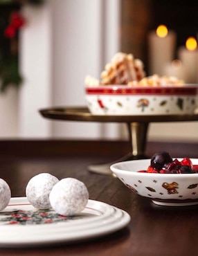 Set platos navideños Villeroy & Boch Toy's Delight de porcelana 5 piezas