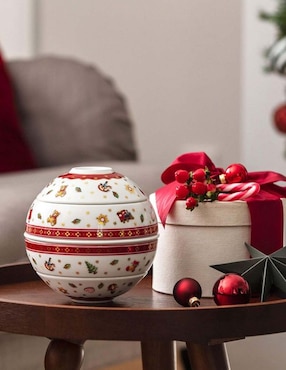 Set platos navideños Villeroy & Boch Toy's Delight de porcelana 5 piezas