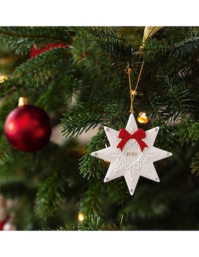 Ornamento navideño estrella Villeroy & Boch Christmas Classic