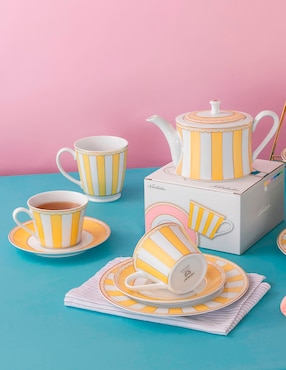 Terno Noritake Carnivale Yellow 2 piezas