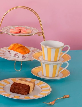 Terno Noritake Carnivale Yellow 2 piezas