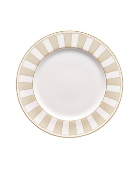 Plato Noritake Carnivale Champagne de porcelana
