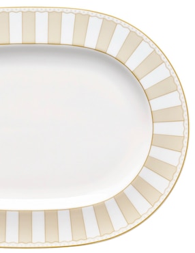 Plato Noritake Carnivale Champagne de porcelana