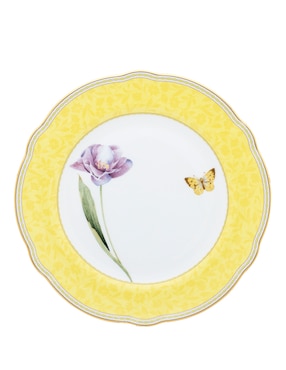 Plato ensalada Noritake HARVEST DREAM AMARILLO de porcelana