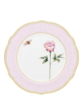 Plato ensalada Noritake HARVEST DREAM ROSA de porcelana