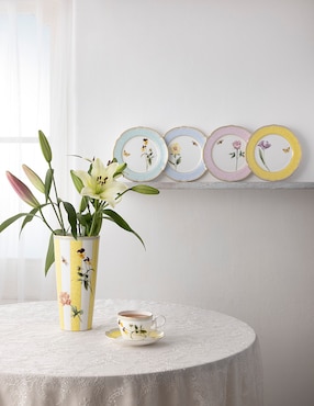 Plato ensalada Noritake HARVEST DREAM ROSA de porcelana