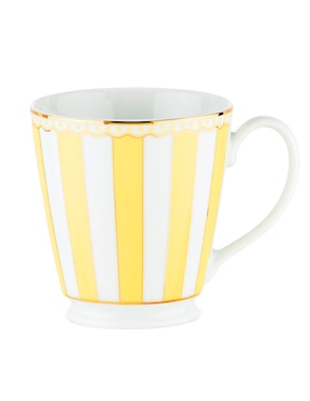Taza redonda Noritake Carnivale yellow