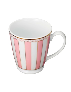 Taza redonda Noritake Carnivale pink