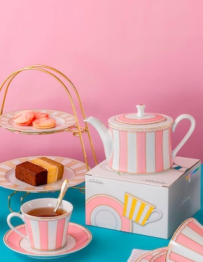 Tetera convencional Noritake de porcelana