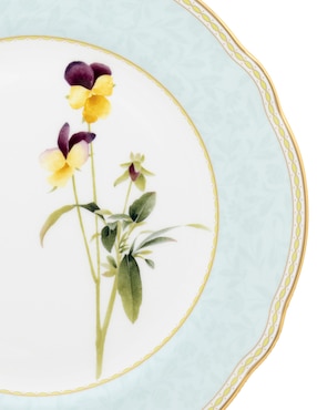 Plato ensalada Noritake HARVEST DREAM MENTA de porcelana